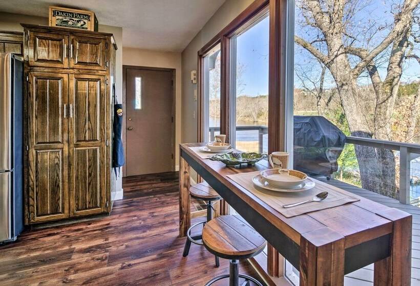 Lakefront Home W/ Fishing Dock & Fire Table!