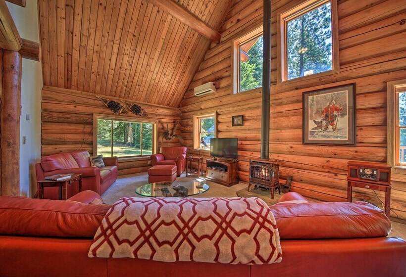 Large Cabin W/ Fire Pit + Grill On 34 Acres!