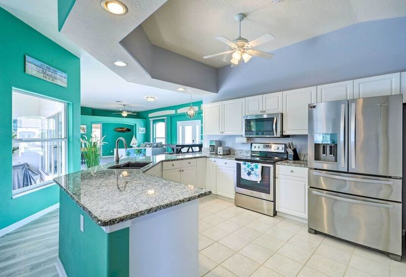 Merritt Island Home With Grill & Saltwater Pool