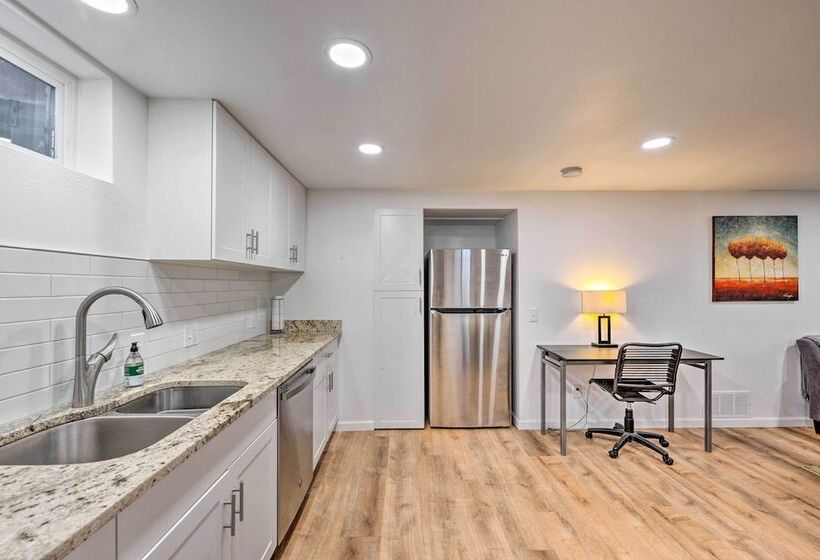 3 Mi To Olde Town Arvada: Modern Duplex W/ Patio!