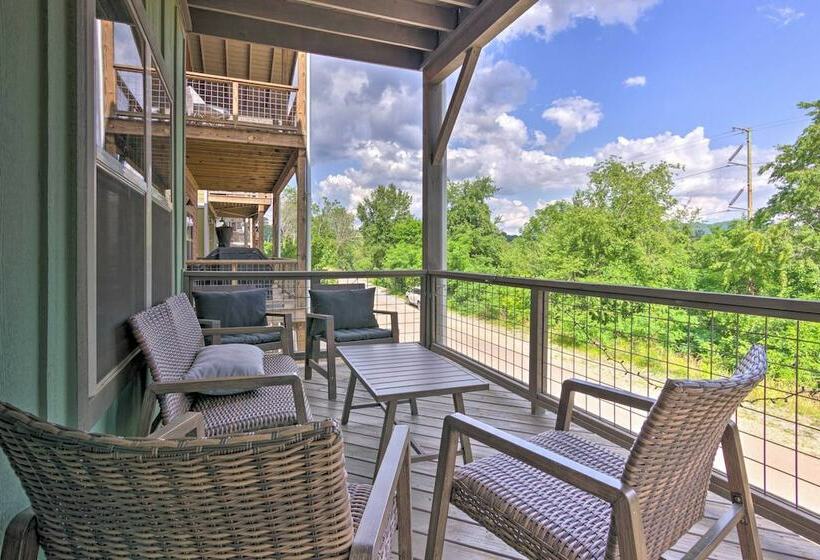 Modern Asheville Greenway Residence W/ 2 Decks!