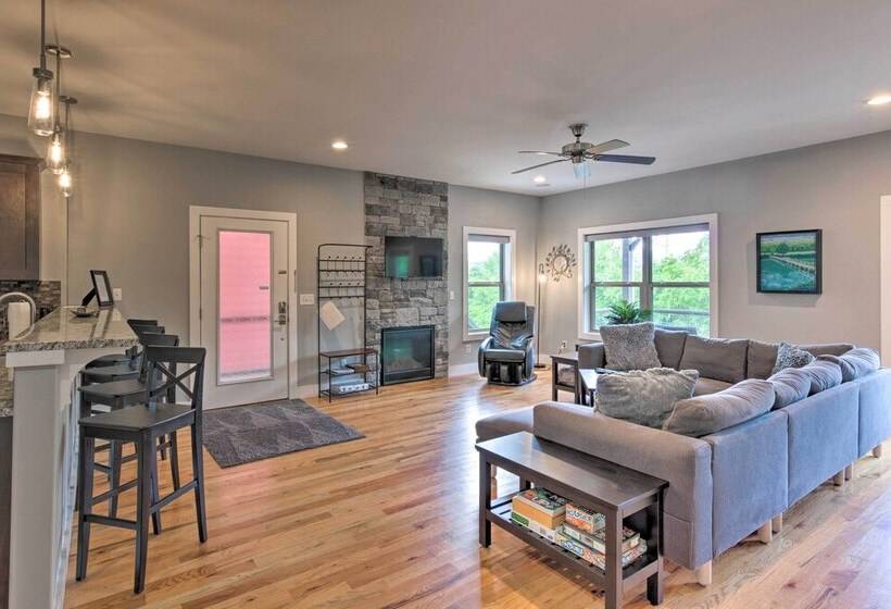 Modern Asheville Greenway Residence W/ 2 Decks!