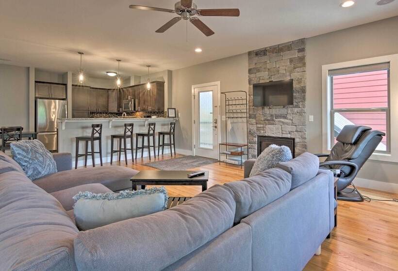 Modern Asheville Greenway Residence W/ 2 Decks!