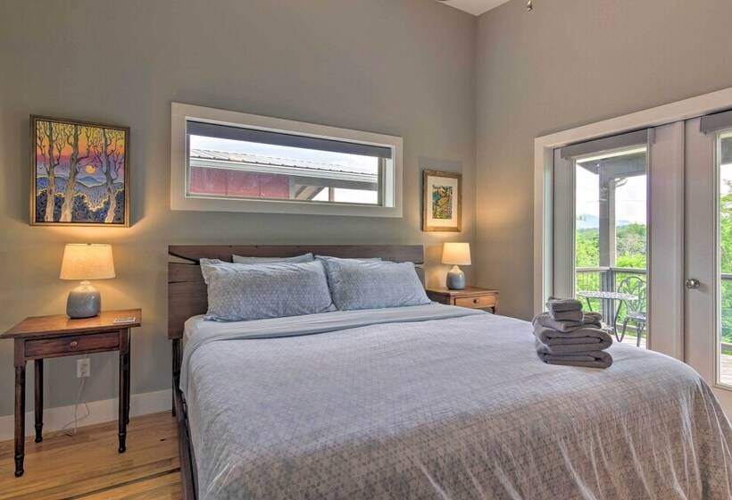 Modern Asheville Greenway Residence W/ 2 Decks!