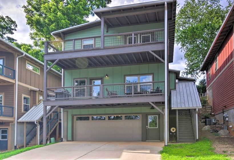 Modern Asheville Greenway Residence W/ 2 Decks!
