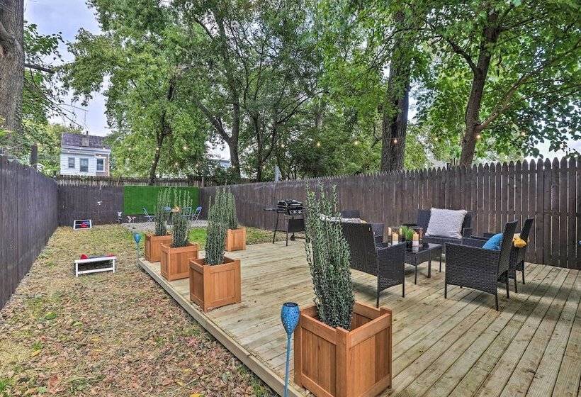 Modern Pet Friendly Pad W/ Deck ~ 5 Mi To Cincy!