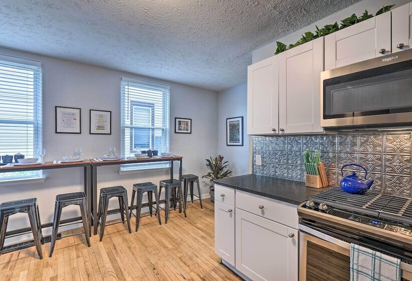 Modern Pet Friendly Pad W/ Deck ~ 5 Mi To Cincy!