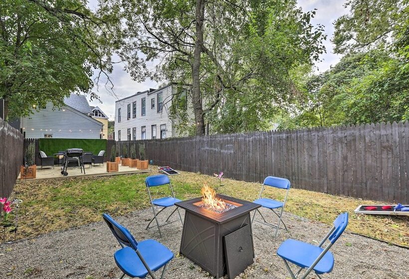 Modern Pet Friendly Pad W/ Deck ~ 5 Mi To Cincy!