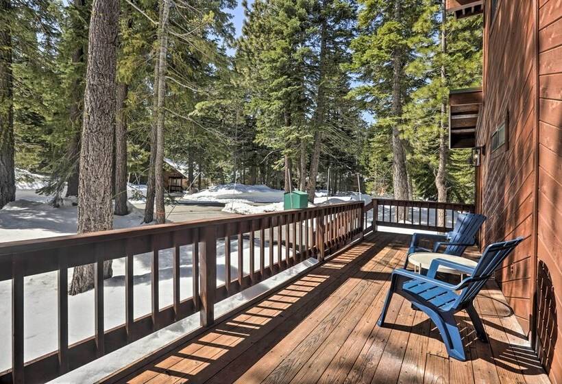 Modern Tahoe Donner Retreat With Deck & Grill!