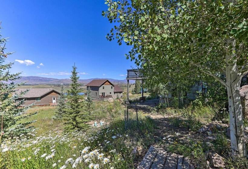 Ski + Bike: Home W/ Deck & Hot Tub In Granby!