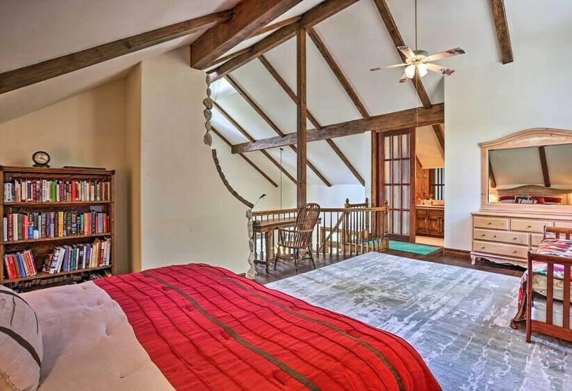 Ornate Lake Arrowhead Home With Deck