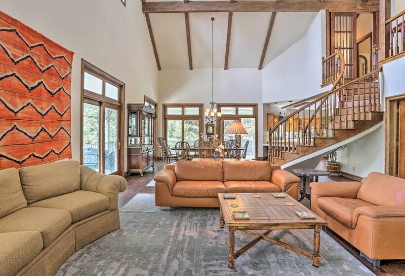 Ornate Lake Arrowhead Home With Deck