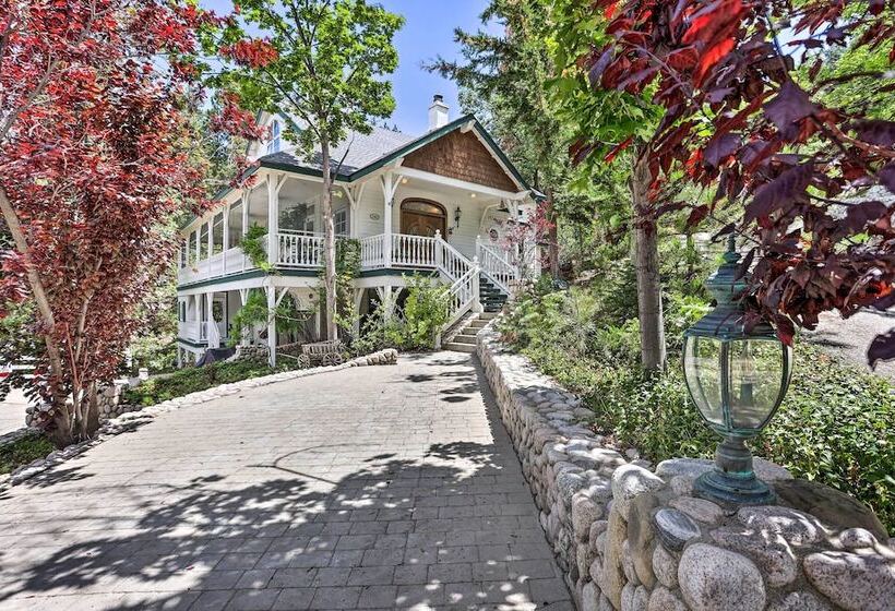 Ornate Lake Arrowhead Home With Deck