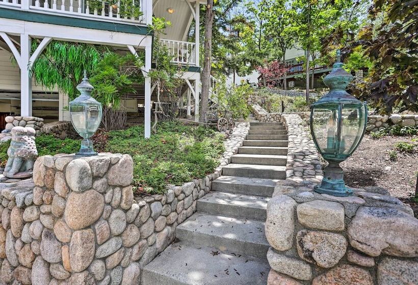 Ornate Lake Arrowhead Home With Deck