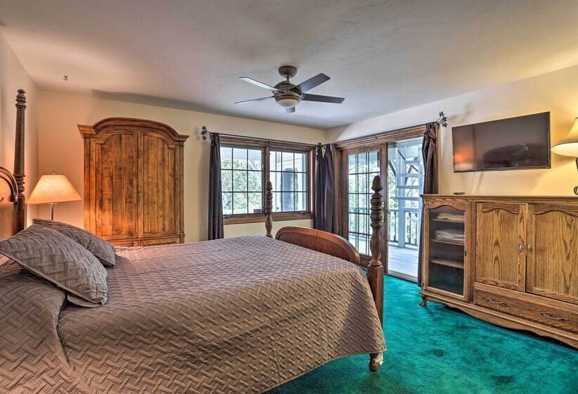 Ornate Lake Arrowhead Home With Deck