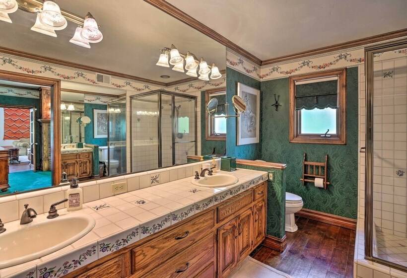 Ornate Lake Arrowhead Home With Deck