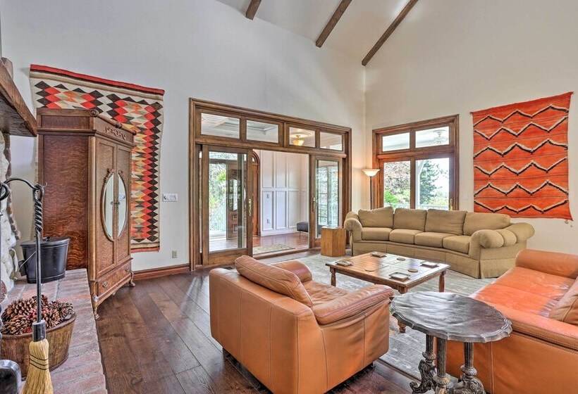 Ornate Lake Arrowhead Home With Deck