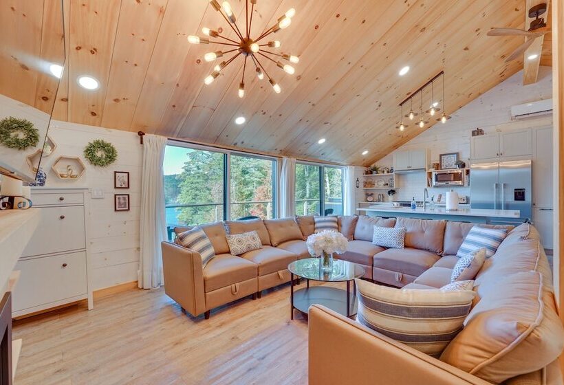 Orwell Cabin On Sunrise Lake W/ Private Dock & Bbq