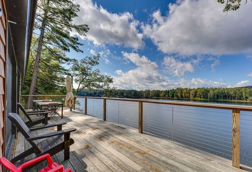 Orwell Cabin On Sunrise Lake W/ Private Dock & Bbq