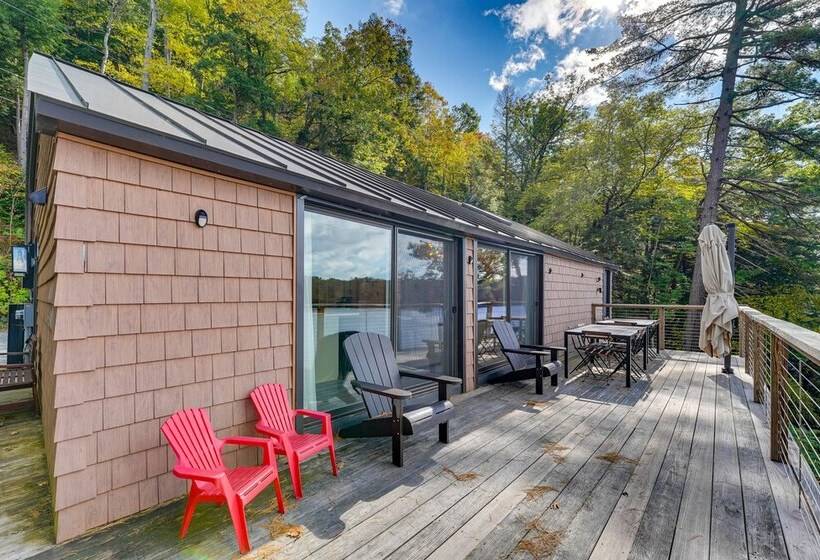 Orwell Cabin On Sunrise Lake W/ Private Dock & Bbq