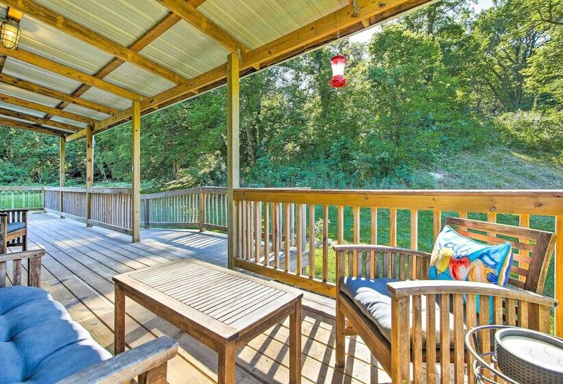 Peaceful Kansas Cottage W/ Wraparound Deck!