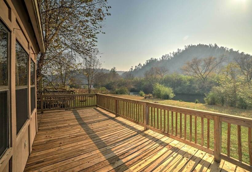 Peaceful Reliance Cabin W/ Deck On Hiwassee River!