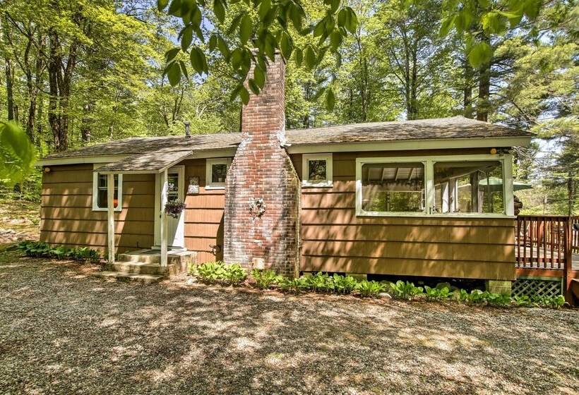 Pet Friendly Cabin W/ Fire Pit, Bbq & Great Deck!