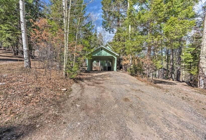Quaint Cloudcroft Cabin W/ Stunning Forest Views!