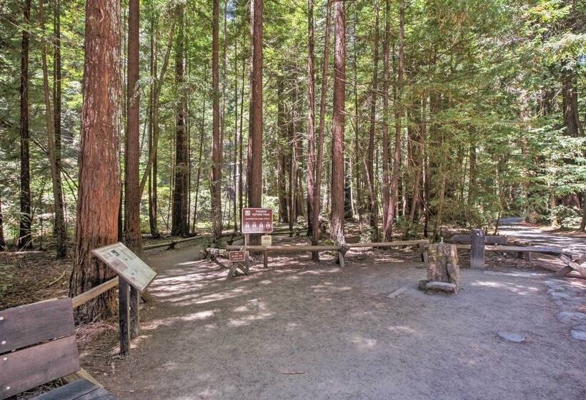 Redwoods Cabin W/ Hot Tub: Walk To Russian River!