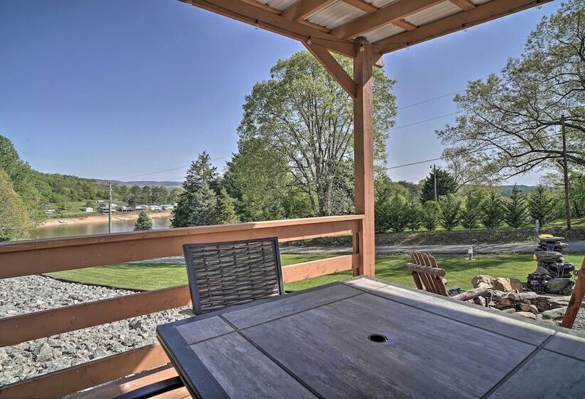 Rivers View Cherokee Lake Cabin W/ Fire Pit!