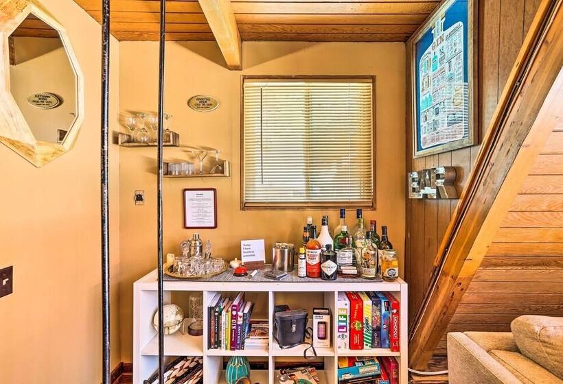 Running Springs A Frame W/ Deck & Mtn Views!