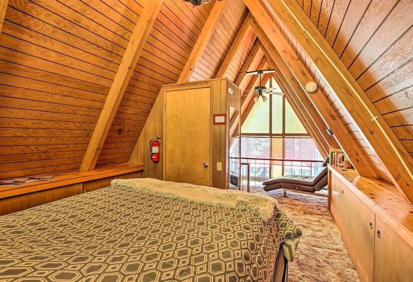 Running Springs A Frame W/ Deck & Mtn Views!