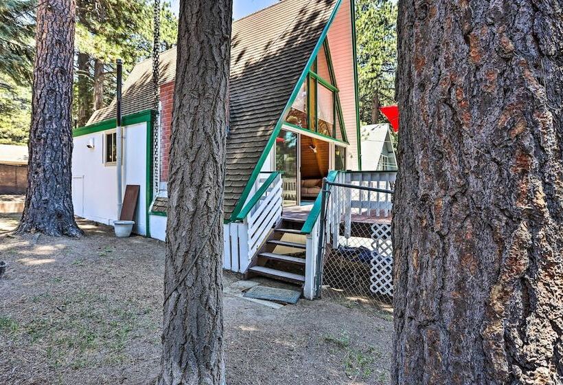 Running Springs A Frame W/ Deck & Mtn Views!