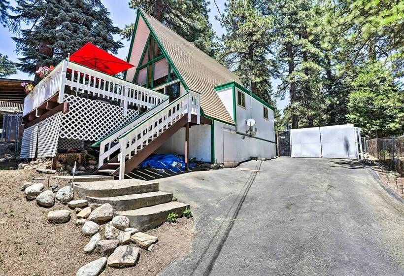 Running Springs A Frame W/ Deck & Mtn Views!