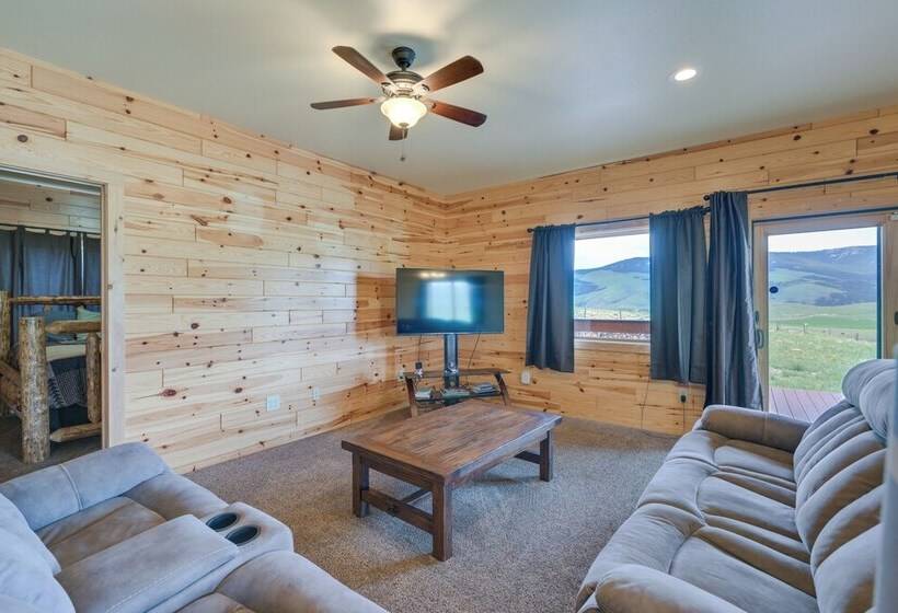 Rural Divide Cabin W/ Mountain Views!