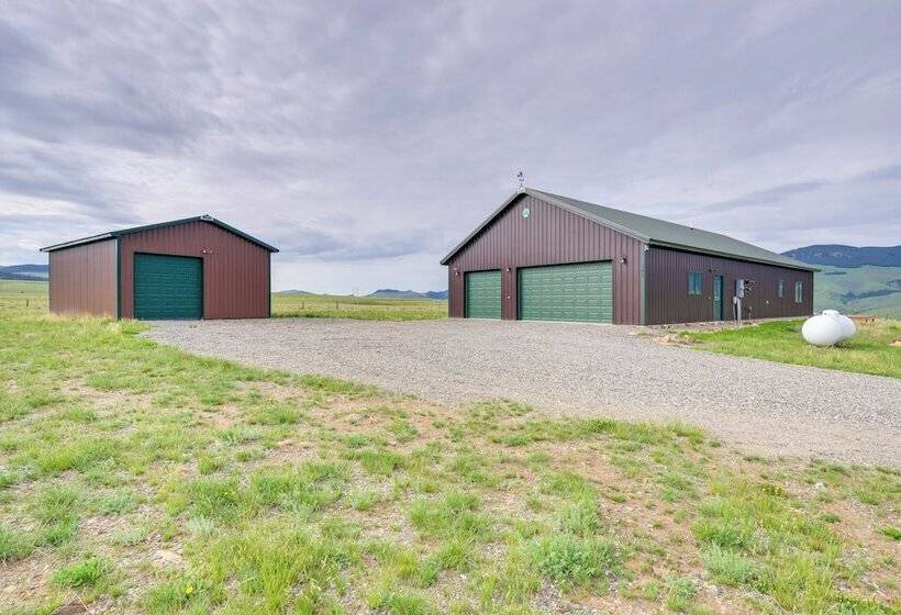 Rural Divide Cabin W/ Mountain Views!