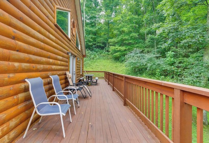 Rustic Cabin W/ Hot Tub   7 Miles To Hocking Hills