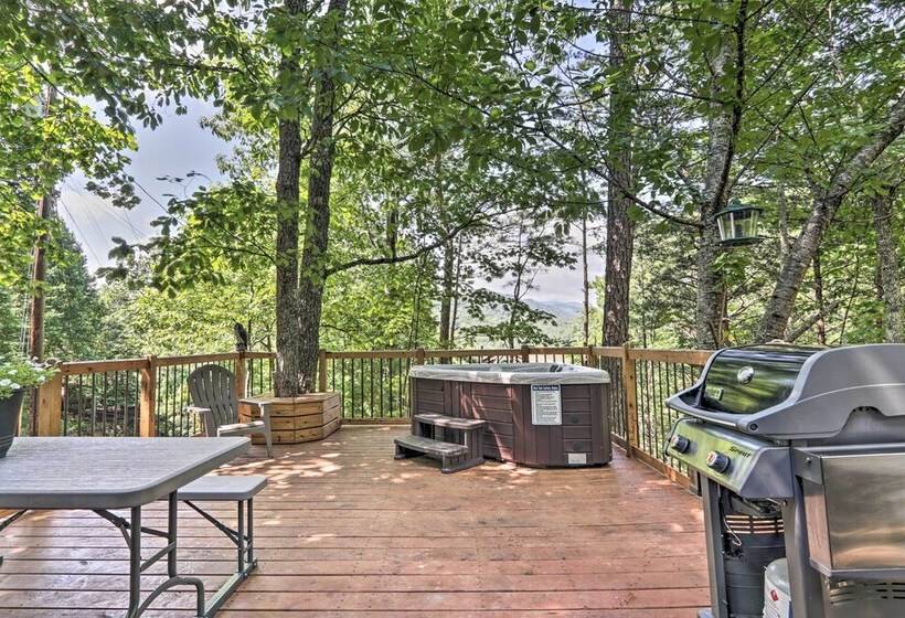 Mtn View Cabin W/ Hot Tub In Sevierville!