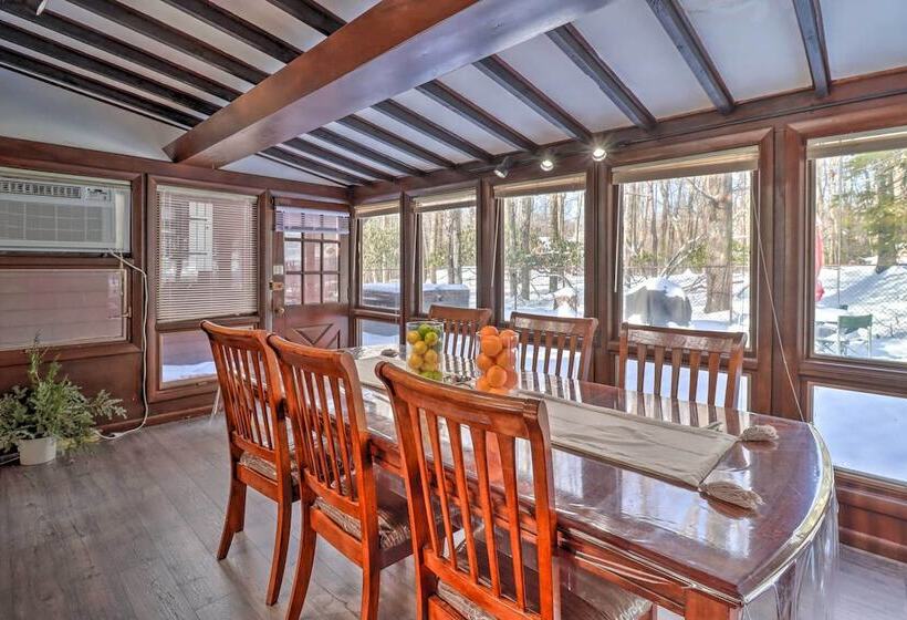 Walk To Lake Harmony: Home W/ Hot Tub & Fire Pit