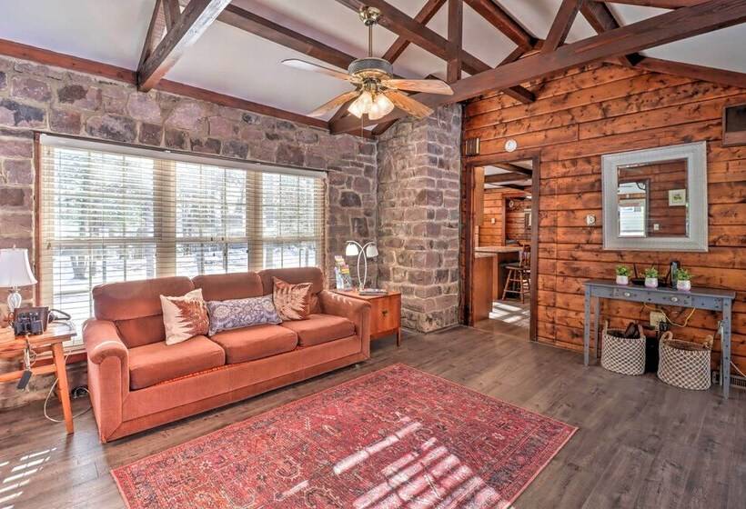 Walk To Lake Harmony: Home W/ Hot Tub & Fire Pit