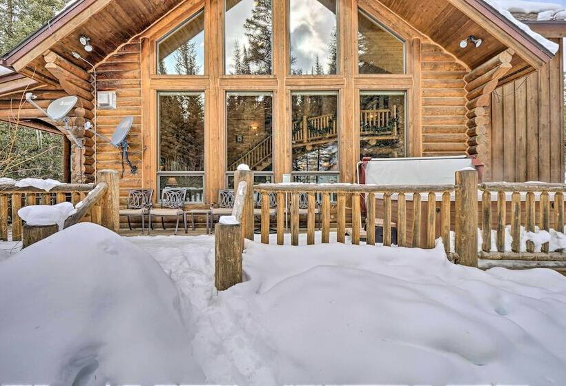 Rustic Cabin W/ Hot Tub & Deck In Breckenridge