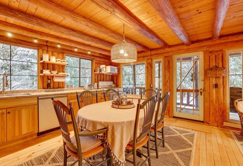 Rustic Sequim Cabin W/ Fire Pit & Forested Views!