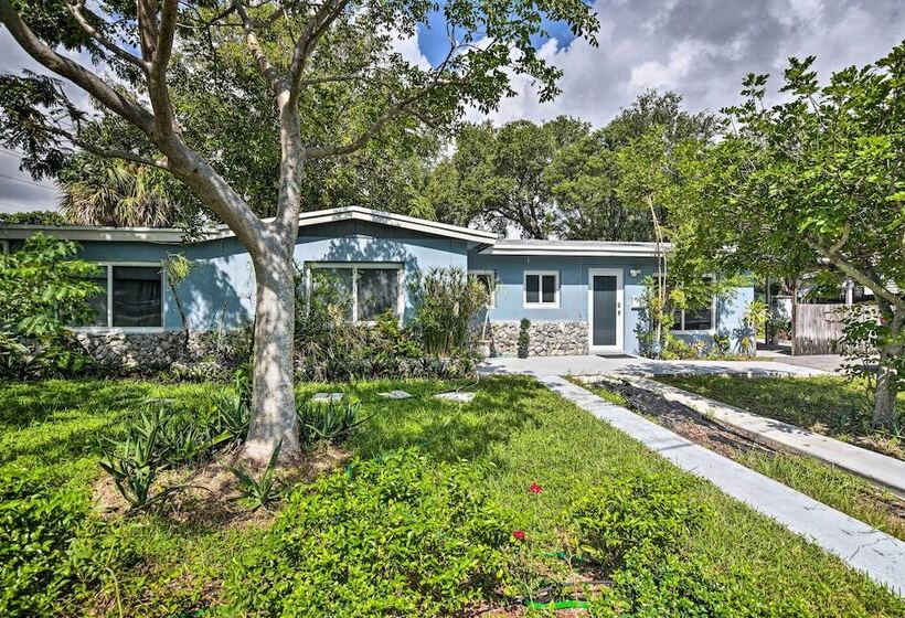 Shady & Eclectic Fort Lauderdale Dwelling W/ Yard!