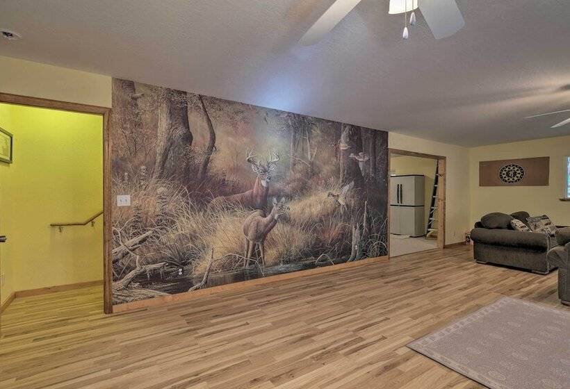 Walk To Big Trees State Park: Cabin W/ Deck!