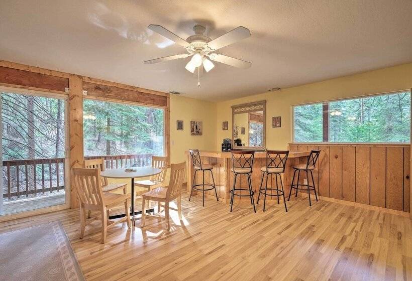 Walk To Big Trees State Park: Cabin W/ Deck!