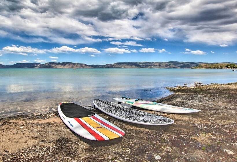 Spacious Family Home W/ Kayak + Deck On Bear Lake!