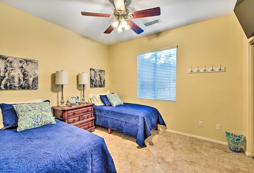 Spacious Golf Home W/ Yard At Indian Palms Resort!