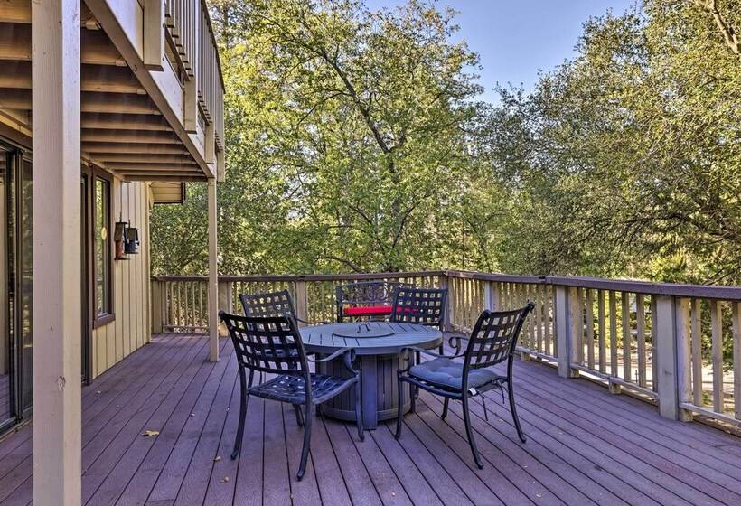 Spacious Groveland Cabin W/ Wraparound Deck!