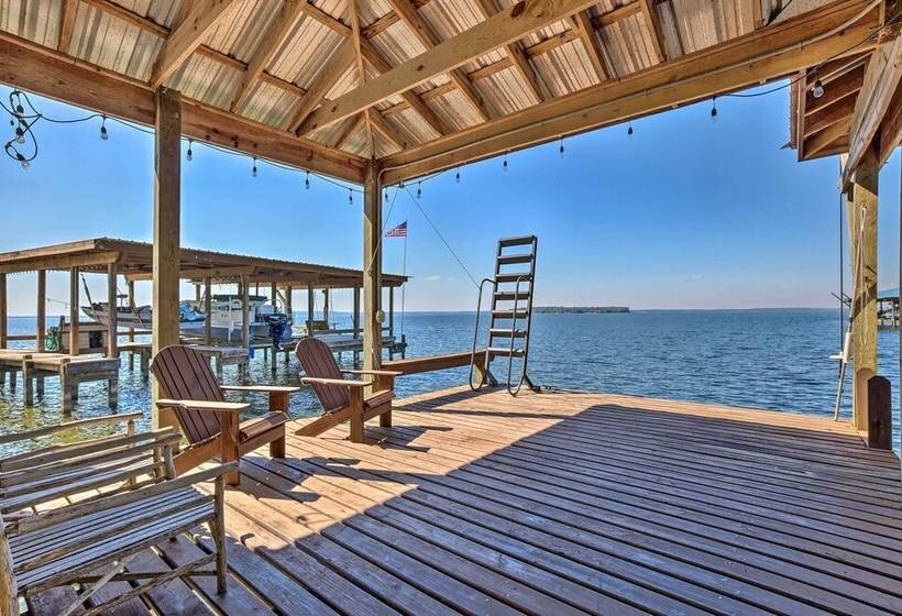 Spacious Livingston Home W/ Private Boat Dock