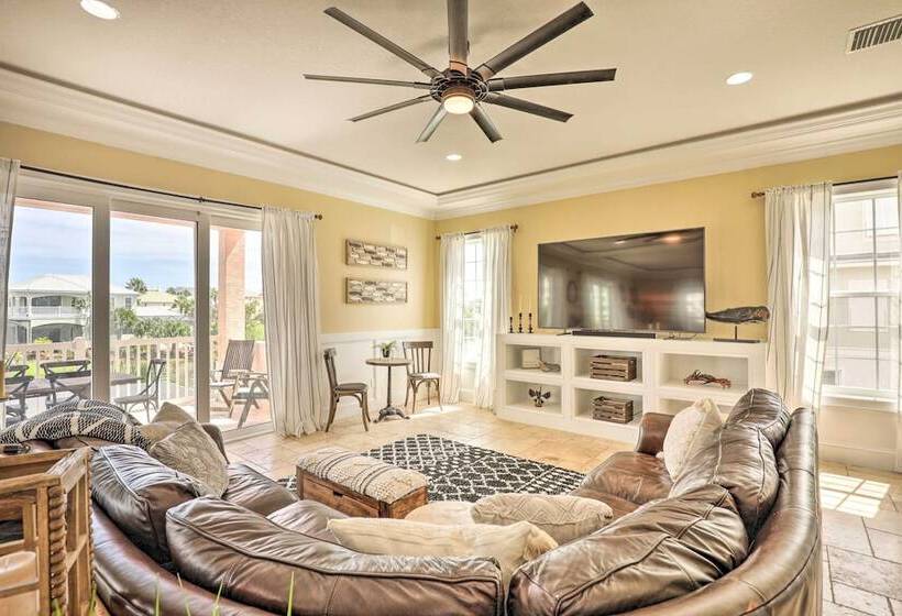 Palm Coast Oasis W/ Pool: Steps To Cinnamon Beach!